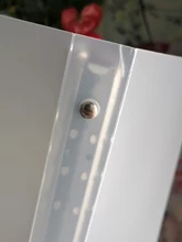 PP-cubierta de cuaderno en espiral A5 A6 A7, cubierta transparente mate para agenda, papel para estudiantes, libreta, 45 hojas