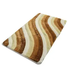 Коврик для ванной-коврики | коврик для ванной нескользящие Противоскользящие коврики красочные Bej60X100 см