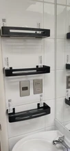 Bathroom Shelf Corner shelves For bathroom Black Wall Shelf Triangle Rectangle Triangle
