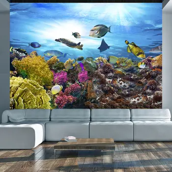 

Wall mural-Coral reef - 150x105 cm