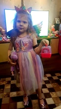 Christmas Unicorn Dress Easter Princess Dress Kids Dresses For Girls Costume Children