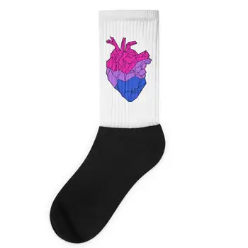 

Bisexual Heart Socks