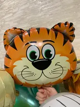 Balloons-Set Jungle Number-Globos Birthday-Party-Decoration Safari-Theme Kids 9-Years