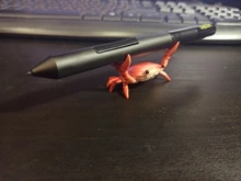 Japoneses nuevos creativos lindo cangrejo pluma titular halterofilia cangrejos Penholder estante soporte de almacenamiento regalo papelería