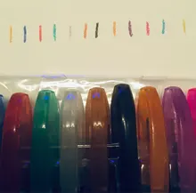 12 unids/set juego de bolígrafos de Gel de brillo bolígrafos para la escuela Oficina libro para colorear para adultos revistas dibujo garabatos arte marcadores de pluma de promoción