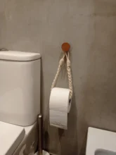 5 Styles Toilet Paper Towel Dispenser Wooden Paper Roll Holder for Bathroom Contact Paper