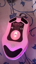 Ratón óptico retroiluminado de color rosa para ordenador, Mouse silencioso con cable, moda Sailor Moon, 2400DPI