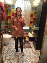 Winter Women Jacket Coat Outwear Parka Wadded Hooded Thicken Plus-Size New 4XL Slim Medium-Long