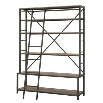 

Shelf ndustrial design HORSE metal and MDF 165x73x210 cm