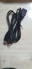 Charger Cable Extension-Connector Power-Supply 4-Pin-Wire-Jack Female 2-Pin Usb-2.0 DIY