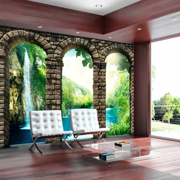 

Wall mural-waterfall mysterious-150x105 cm