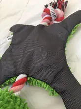 Perro de juguete duradera lindo papá pato haciendo sonido perro de peluche juguetes masticables para cachorros formación juguetes para la dentición para pequeños perros mediano