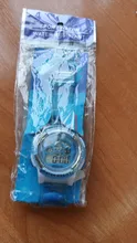 Reloj electrónico de pulsera de deporte resistente al agua con alarma para niños 5 *