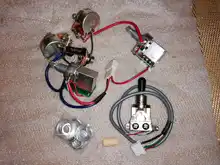 Zebra Humbucker Wiring-Harness Pickups Electric-Guitar Alnico EPI Standard with Pro 