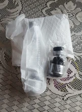 Kitchen Faucet Connector Diffuser Nozzle Aerator Shower WATER-FILTER Adjustable Transver