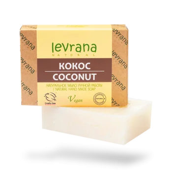 

Cosmetics, genuine cosmetics, Levrana, Леврана, natural soap, NHMS31, natural handmade soap Coconut, 100 C