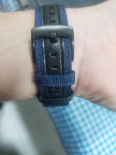 Correa para Samsung Galaxy watch 3 46mm banda gear s3 Frontier nailon clásico 22mm 20mm correa de nailon tejida para muñeca 20mm 22mm