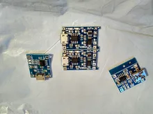 Módulo de cargador de batería de litio tipo c / Micro USB, 5V, 1A, 18650, TP4056, placa de carga con protección, funciones duales, Li-ion 1A