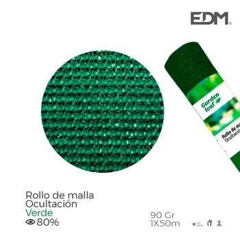 

MESH ROLL GREEN 80% 90G 1X50MTS