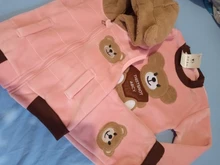 2020 Children Winter Warm Sets Cartoon Bear Baby Boy Clothes Toddler Clothes For Girls