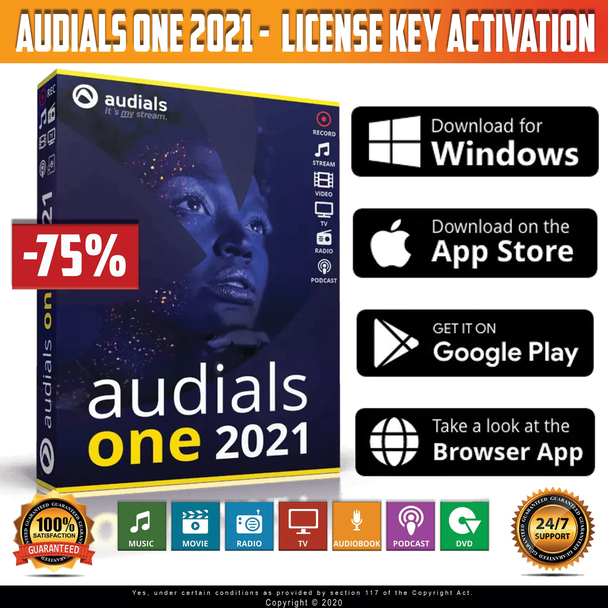 Liquidación Audials 2021✅Licencia, versión completa y para la vida✅ pBQKMDWl30w