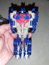 Kit de transformación de Robot 2 en 1 para niños, modelo de coche deformado de 12cm, regalo para niños