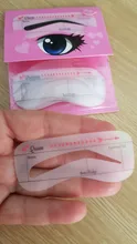 Plantillas para cejas 10 unidades/juego, plantilla para moldear cejas, herramientas de maquillaje, pegatinas, moldeador de cejas, herramienta cosmética, belleza, DROPSHIP