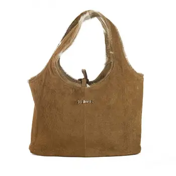 

Cow leather bag reversible handmade 20x14x31 cm