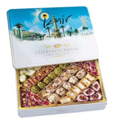 Tuğba Lokum Geleneksel Tatlar. 540 Gr (İzmir) Saray Lokumu Eşsiz Tatlar Sağlıklı Ve Lezzetli