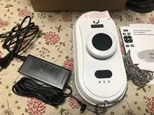 Panadiod-Robot limpiacristales inteligente, limpiador de ventanas con succión potente, anticaídas, Control remoto