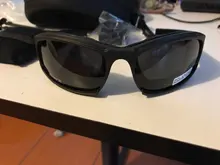 Gafas polarizadas tácticas Daisy para hombre, militares de sol con 4 lentes, caja original, para disparar, ejército