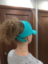 Gorro de cola de caballo con espalda descubierta para mujer, pelo Natural Afro, moño desordenado, gorro ajustable de béisbol