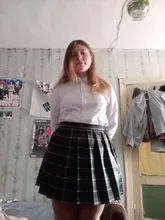 Faldas plisadas coreanas de cintura alta para mujer, minifalda Sexy gótica negra a cuadros, uniforme JK, ropa para estudiantes Y2K 90S, verano 2020