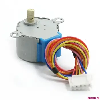 

28byj-48 stepper motor 4 Phase 5 wire gear motor (напряжение-12в)