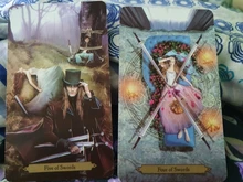Juego de cartas de Tarot de wizorards, cubierta de alta calidad, versión en inglés, juguete de adivinación, juego de La Fortuna, 2020