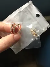 Conjunto de anillos de boda de lujo para mujer, joyería rellena de Color plateado, de compromiso, de piedra CZ, Color blanco