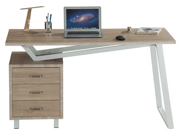 

Desk Computer with three drawers Oak