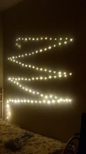 Led-String-Lights Garland Photo-Clip Christmas-Decoration Battery-Operated Xmas Wedding