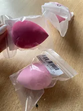 Puff cosmético en polvo para mujer, base de maquillaje esponja, belleza para maquillaje, herramientas y accesorios, forma de gota de agua, 1 ud.