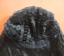 NNZES-peluca recta con corte Bob para mujeres negras, pelo sintético, parte media, resistente al calor, pelo Natural, 14 pulgadas