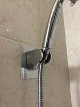 Shower-Head-Holder Self-Adhesive Adjustable Suction-Up Drill-Free Handheld Polished Useful