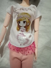 2 unids/lote muñeca hecha a mano vestido para muñeca Barbie Casual desgaste diario atuendo de gemelos falda rosa azul accesorios de ropa de los niños de juguete