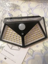 Solar-Light Motion-Sensor Garden-Decoration Goodland Powered Wall-Street Outdoor 100 Led