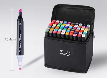 

Double-sided marker pen set Touch Liit Raven, 48 colors