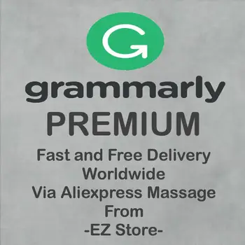 

Grammarly Premium Accounts With Lifetime Warranty FREE SHIPPING TO WORLDWIDE WITH IN ONE HOURE