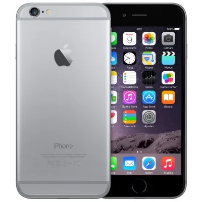 Apple iPHONE 6 64gb silver Black