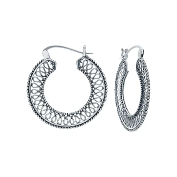 

Silver sunlight earrings sample 925