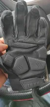 ROCKBROS-guantes de ciclismo a prueba de viento para otoño e invierno, guantes deportivos antigolpes transpirables con pantalla táctil SBR para bicicleta de montaña