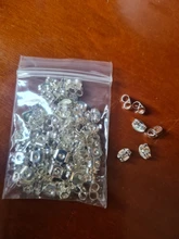 Pendientes de acero inoxidable con forma de mariposa rosa, Tuercas para pendientes, tope, color dorado y plateado, 6x100mm, 4,5 Uds.