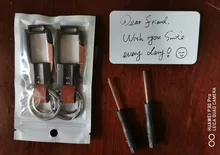 QOONG-Llavero de cuero genuino para hombre, de aleación de alta calidad, bolso colgante, elegante, de negocios, coche, llavero con anilla, soporte, joyería Y58, 2021